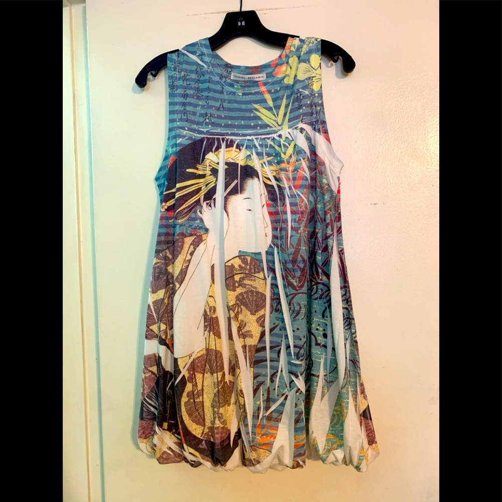 Daniel Benjamin print dress.